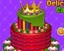 play Delicious Crown Cake Decor
