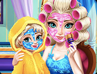 Elsa Mommy Real Makeover Game