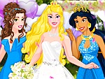 Disney Princess Bridesmaids Dress Up
