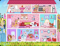 play Princess Pets Doll House Decor