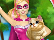 play Barbie Superhero Pet Rescue