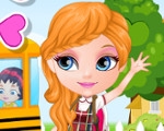 play Baby Barbie Back To School