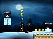 play Super Mario Snow Adventures