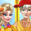 play Enjoy Elsa And Jack Perfect Date