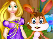 play Rapunzel Pet Care Kissing