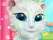 play Talking Angela At Spa Session