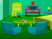 play Escape From Green Bedroom