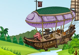play Flying Ship Escape