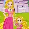 Rapunzel And Doughter Dress Up