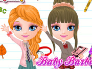 play Baby Barbie Back To School