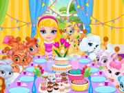 play Baby Barbie Palace Pets Pj Party