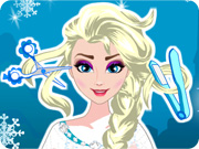 play Elsa New Hairstyle