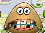 play Pou Tooth Problems