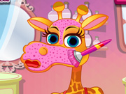 Giraffe Beauty Makeover