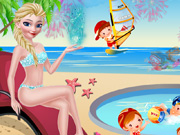 play Elsa Summer Holiday