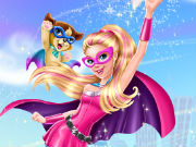 play Super Barbie Saving City