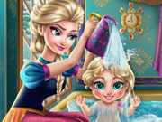 play Elsa Baby Wash