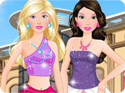 play Twin Barbie Makeover