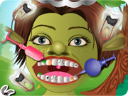play Green Monster Dentist Care