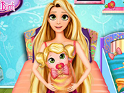 play Rapunzel Baby Birth