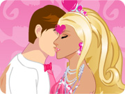 play Barbie Romantic Kiss
