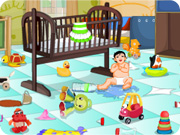 play Baby Room Clean Up