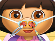 play Dora Nose Doctor 2