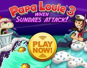 play Papa Louie 3 When Sundaes Attack