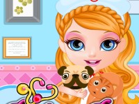 play Baby Barbie Pet Hospital