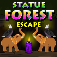 play Statue Forest Escape