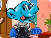 play Smurf Dress Up