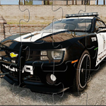 play Chevrolet Police Puzzle