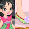 play Enjoy Princess Mulan Shoe Design