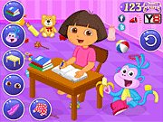 play Dora'S Reading Time
