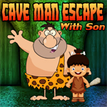 Cave Man Escape With Son Game