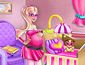 Super Barbie Maternity Dressup