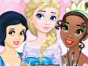 play Barbie'S Royal Makeup Studio