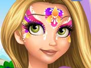 play Rapunzel Face Painting