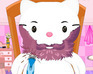 Hello Kitty Beard Shaving