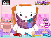 play Hello Kitty Beard Shaving