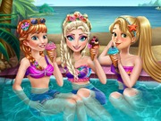 play Princess Pool Party