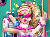 play Super Barbie Hospital Recovery