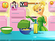 play Tinkerbell Cooking Fairy Cake