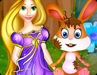 play Rapunzel Pet Care