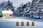 play Snowy Island Escape