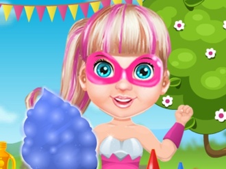 play Baby Barbie Cooking Cotton Candy