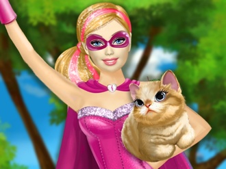 play Barbie Superhero Pet Rescue