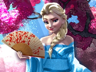 play Elsa Time Travel Japan