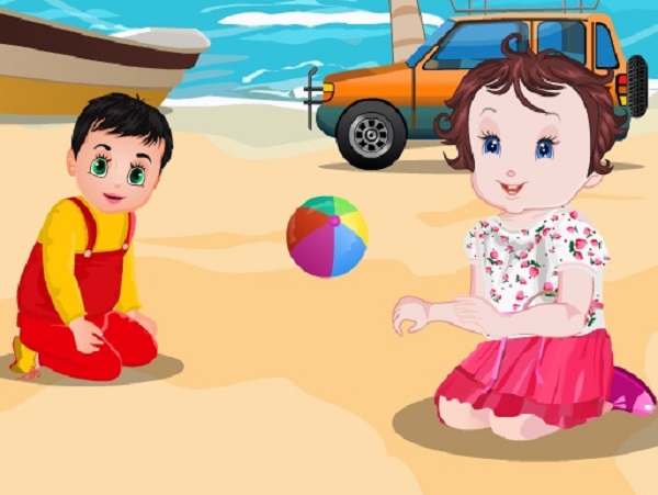 play Baby Lisi Beach Party