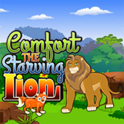 play Comfort The Starving Lion